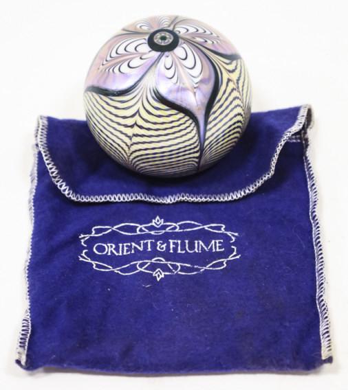 1977 Orient & Flume Pulled Feather Paperweight (1 of 9)