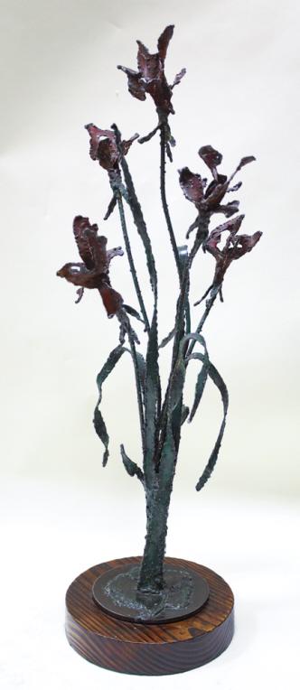 Mike Bucha Iris Bronze Sculpture (1 of 5)
