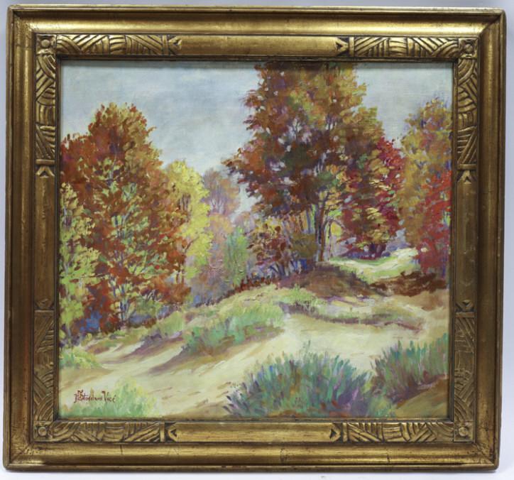 H. Stoddard Vice "Fall Splendor" Oil On Canvas (1 of 8)