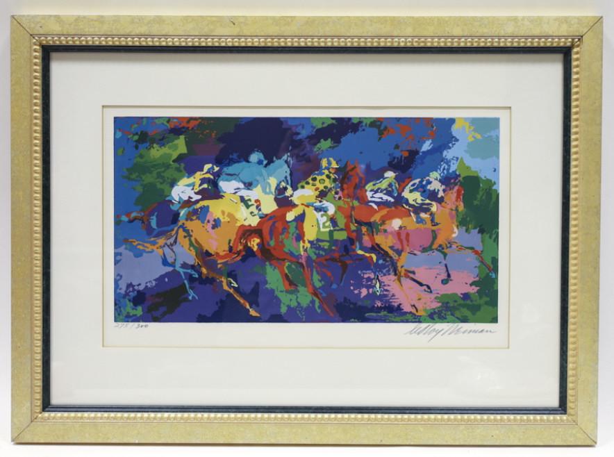 "The Race 1" Ltd. Ed. Serigraph By Leroy Neiman (1 of 11)