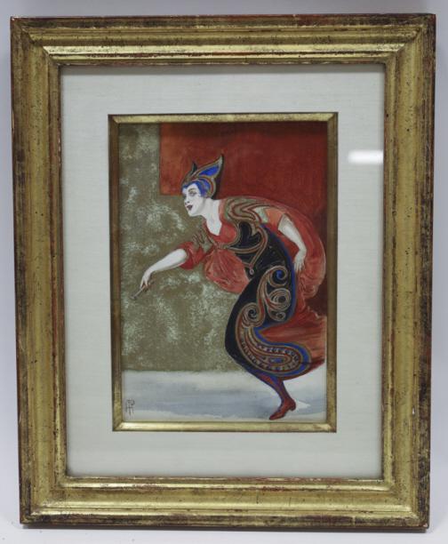 Percy Anderson "Gridle Of Venus" Watercolor (1 of 6)