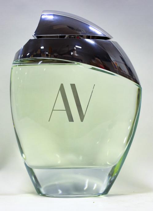 Adrienne Vittadini "AV" Factice Perfume Bottle (1 of 4)