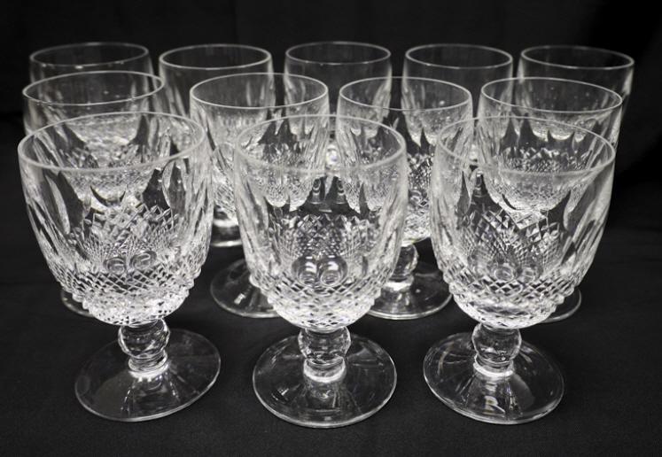 (12) Waterford Colleen Short Stem Crystal Goblets (1 of 7)