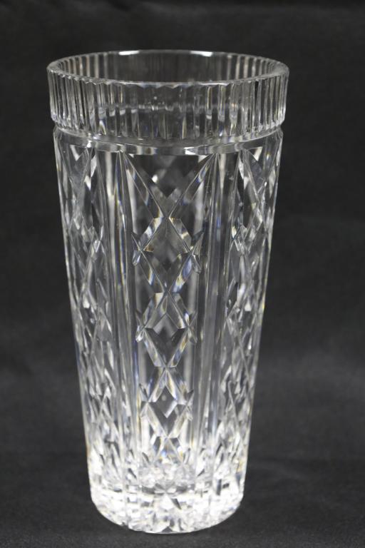 Irish Waterford 8" Cut Crystal Vase (1 of 5)