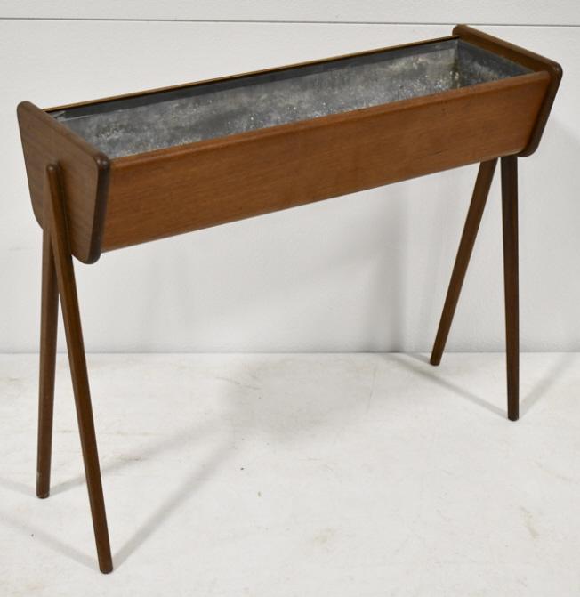 Vintage Danish Teak Plant Stand (1 of 5)