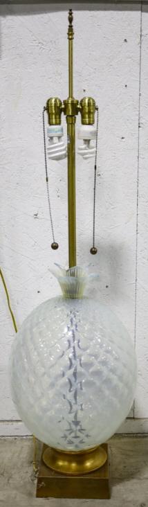 Marbro Pineapple Table Lamp with Opaline Glass (1 of 8)