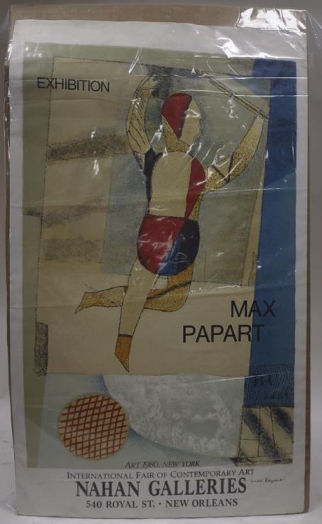 Max Papart Nahan Galleries Exhibition Poster (1 of 12)
