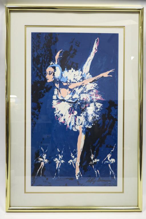 LeRoy Neiman "Prima Ballerina" Framed Lithograph (1 of 7)