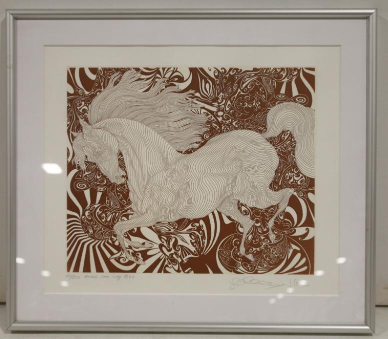 Guillaume Azoulay "Along The Way" Ltd Ed Etching (1 of 9)