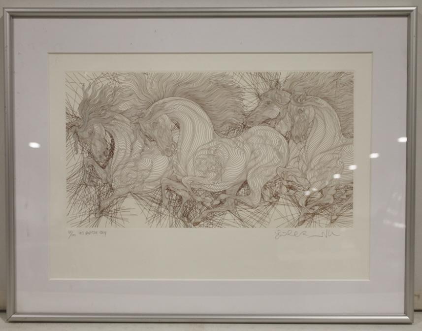 Guillaume Azoulay "Les Quartre" Ltd Ed Etching (1 of 9)