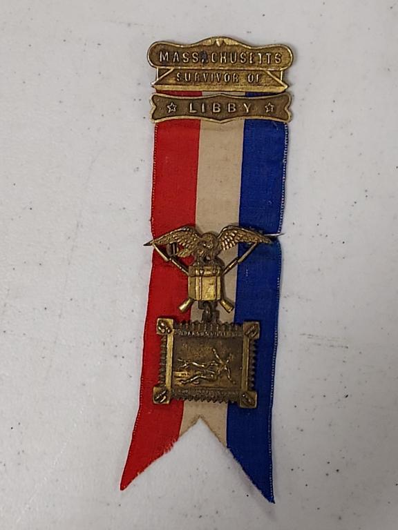 Massachusetts Survivor Of Libby Civil War Medal (1 of 4)