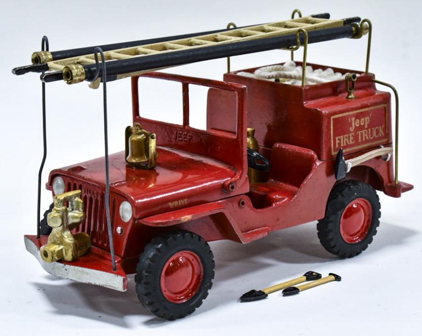 Al-Toy Willys Jeep Fire Truck (1 of 10)
