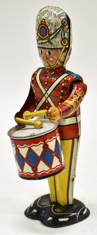 Marx Tin Litho Windup George The Drummer Boy (1 of 7)