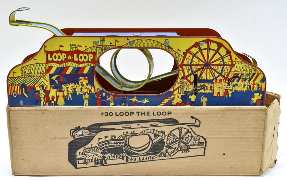 Wolverine Tin Litho Windup #30 Loop The Loop W Box (1 of 10)