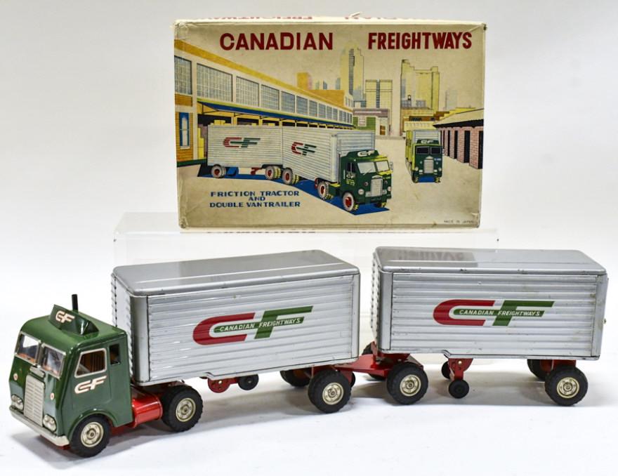 Japan Tin Friction Canadian Freightways Truck (1 of 8)