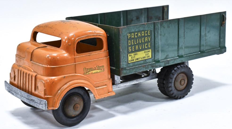 Original Structo Package Delivery Service Truck (1 of 6)