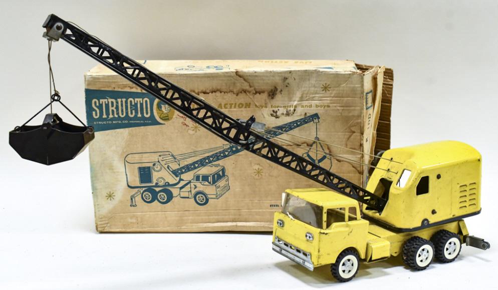 Original Structo No. 700 Mobile Crane In The Box (1 of 9)