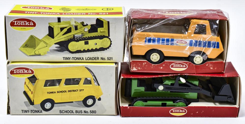 Tiny-Tonka Loaders, Pickup Truck, & School Bus (1 of 14)