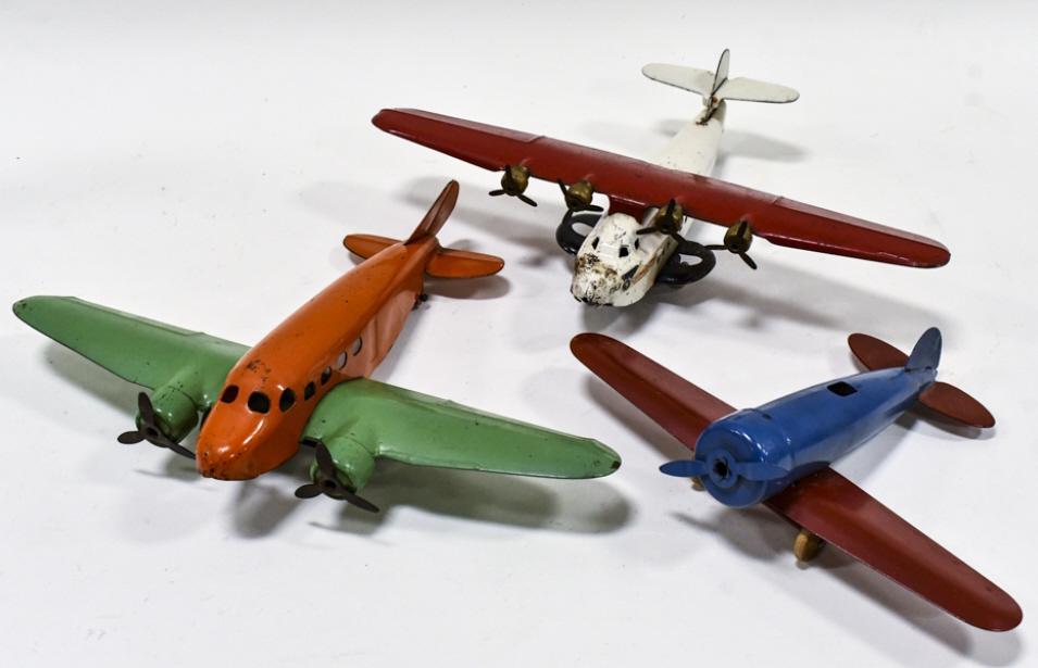 Lot Of (3) VIntage Wyandotte Planes (1 of 9)