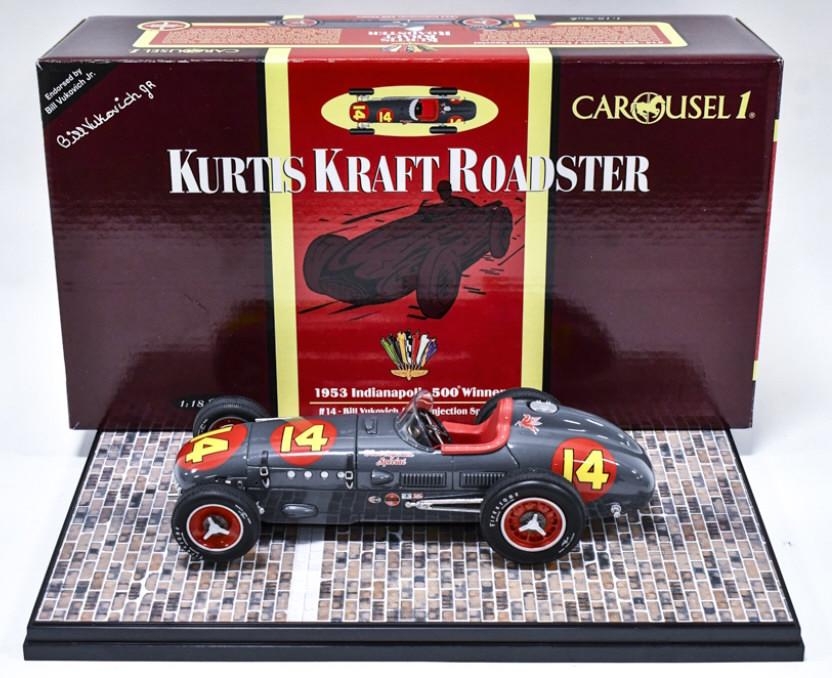 1/18 Carousel #14 Bill Vukovich 1953 Indy 500 (1 of 9)