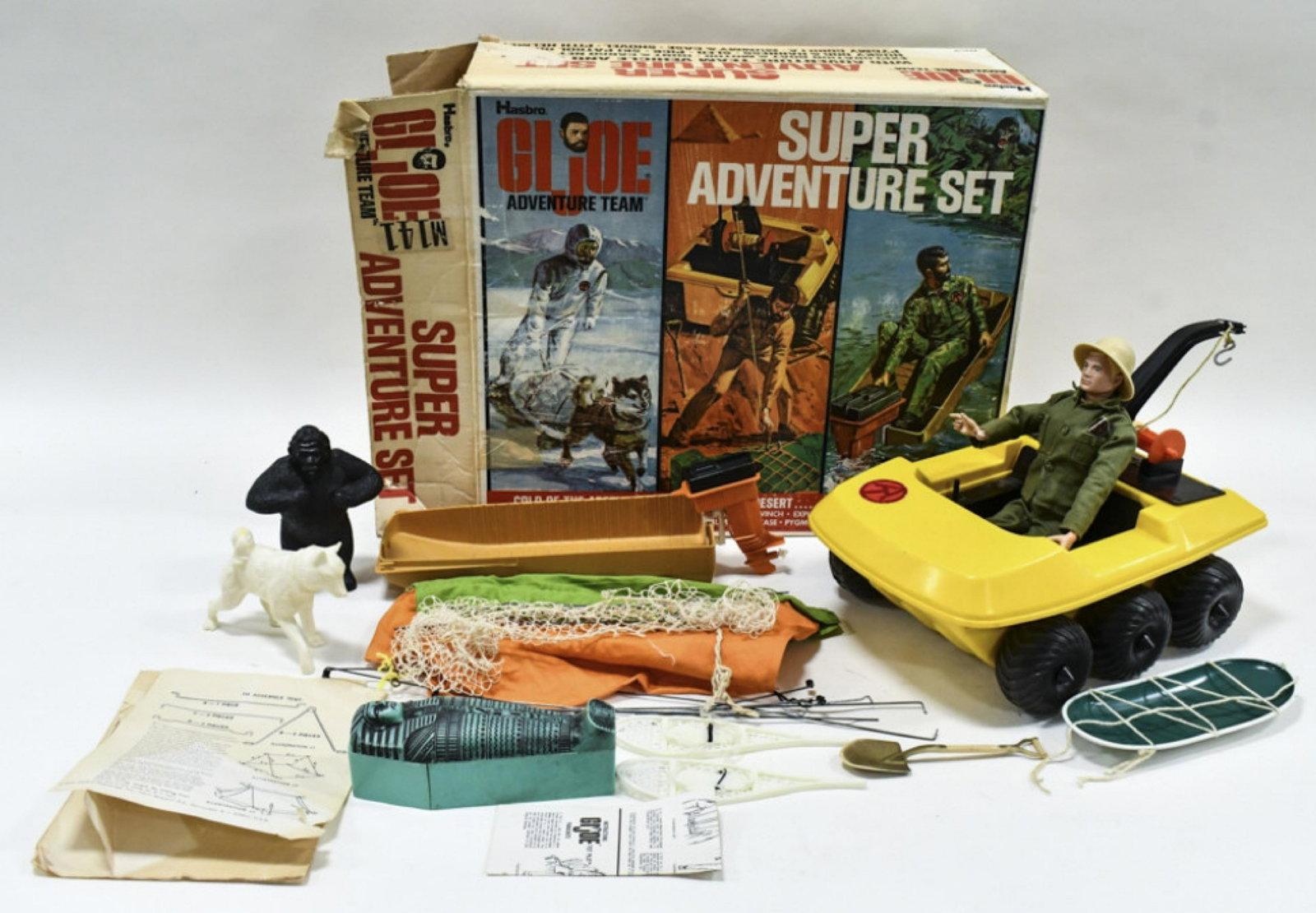Hasbro GI Joe Super Adventure Set w/ Box (1 of 13)