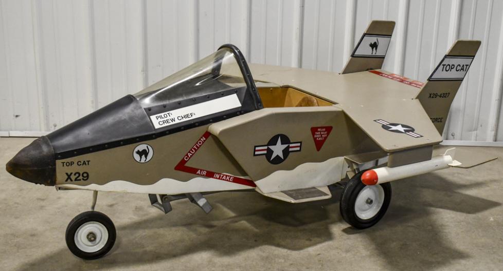 Custom U.S. Air Force Top Cat X29 Pedal Jet (1 of 8)