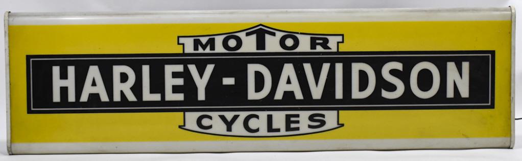 Original Harley-Davidson Dealer Lighted Sign 50x14 (1 of 20)