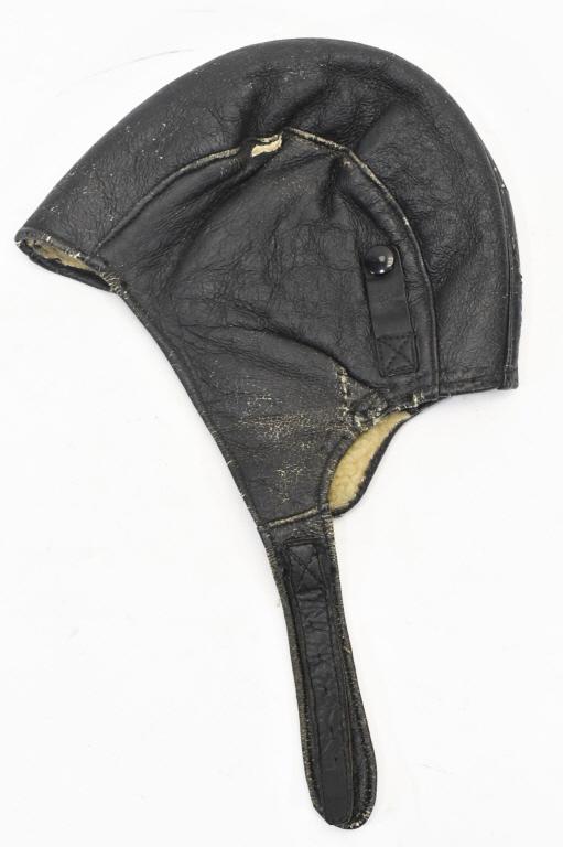 1930s HarleyDavidson Leather Motorcycle Helmet (7447) on Jan 29, 2022