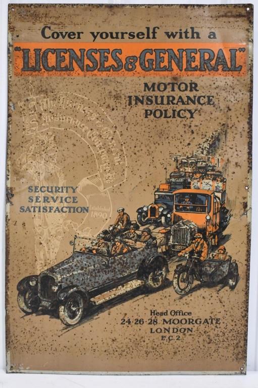 Early SST License & General Insurance Auto Sign (1 of 9)