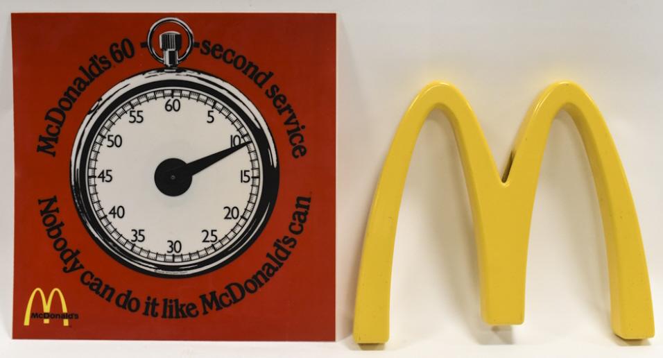 Lot Of Vintage McDonald's Advertising Signs (1 of 10)