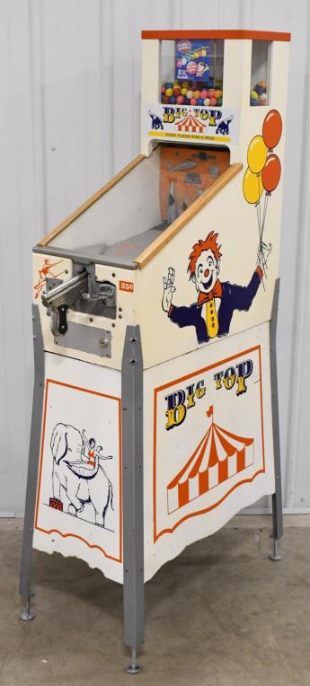 Vintage Coin Op Shooting Gallery Gumball Dispenser (1 of 8)