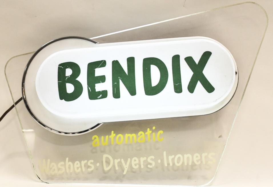 Vintage Bendix Dryers Lighted Advertising Sign (1 of 6)