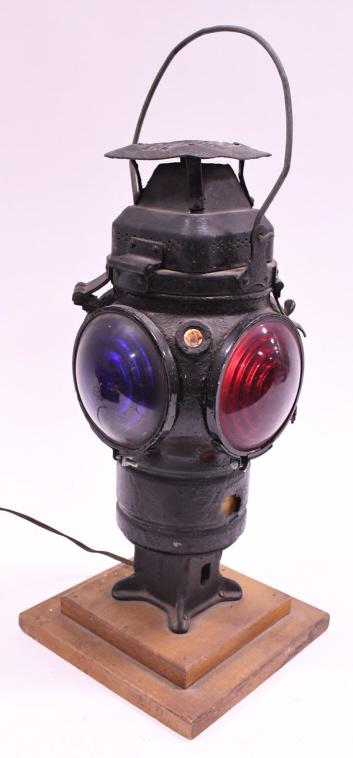 Vintage Adlake Non-Sweating Railroad Lantern Lamp (1 of 8)