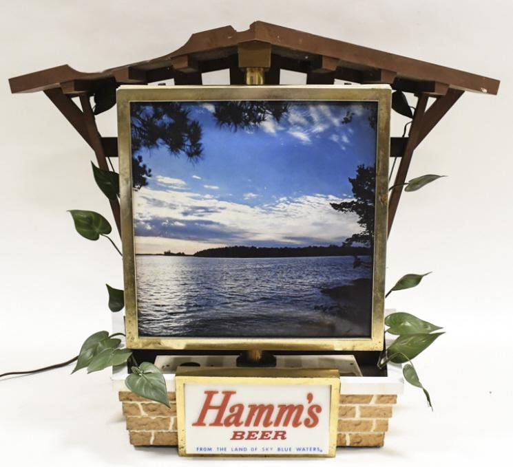 Vintage Hamm's Beer Rotating Advertising Sign (1 of 11)