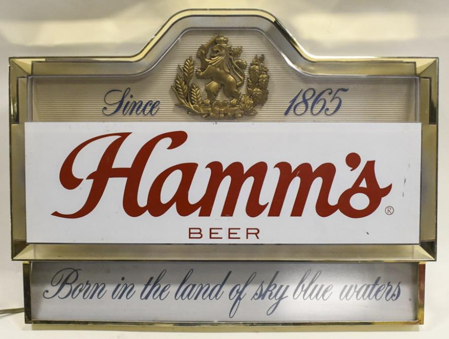 Vintage Hamm's Beer Lighted Advertising Sign (1 of 8)