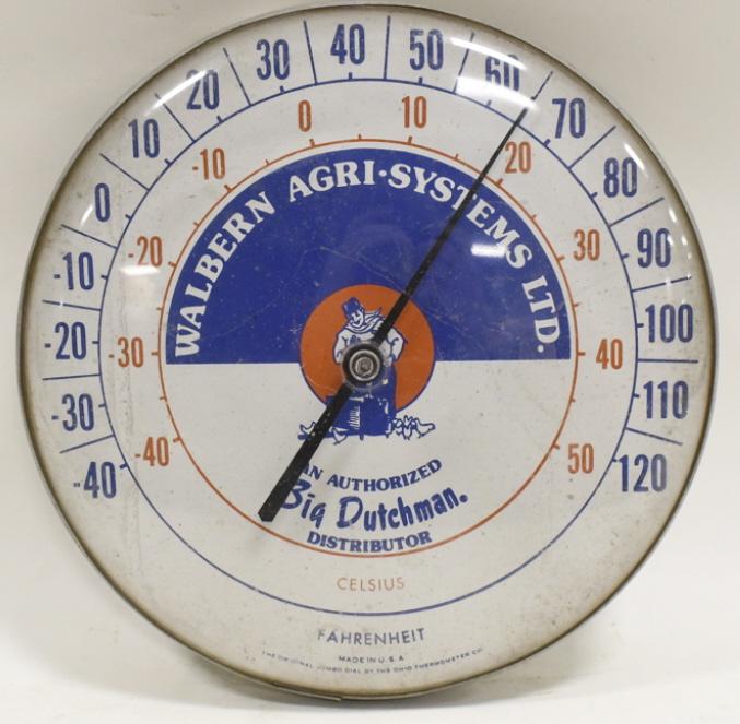 Vintage Big Dutchman Advertising Thermometer (1 of 7)