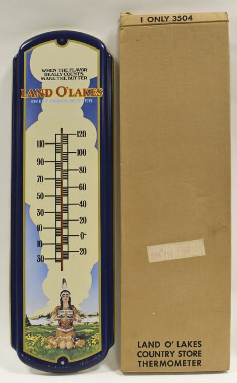 1980s SST Land O'Lakes Butter Adv Thermometer (1 of 7)