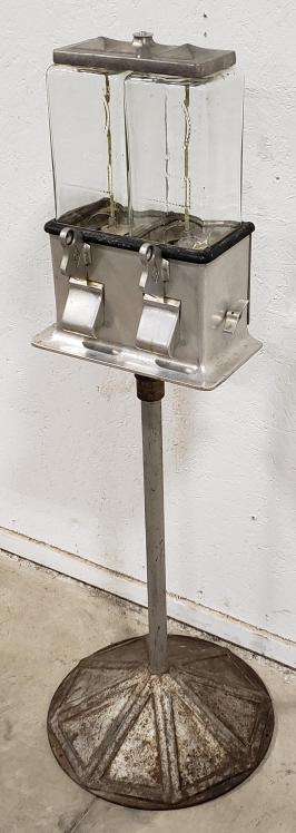 Standard Log Cabin Duplex 1 Cent Peanut Machine (1 of 9)