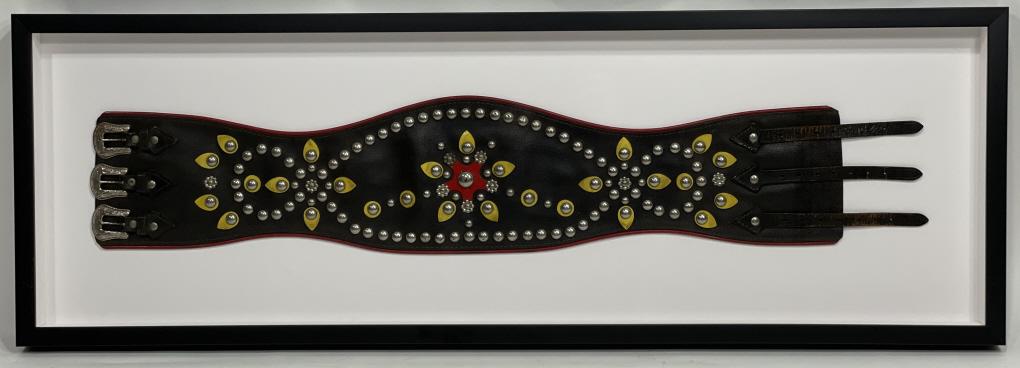 1940s-50s Harley-Davidson Leather Kidney Belt (1 of 8)