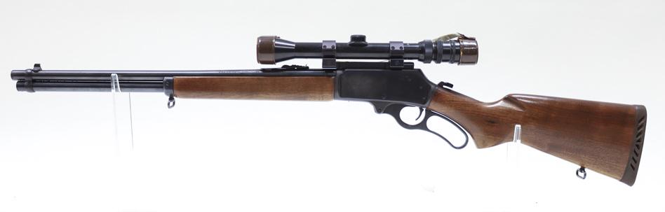 Westernfield Model 740 A-EMN 30-30 Cal. Rifle: Westernfield Model 740 A-EMN lever action rifle in .30-30 caliber. The rifle is in nice condition with some age and use wear, has a 20" barrel. Comes with Westernfield 25-7x20 scope. SN: AC71811. FFL 