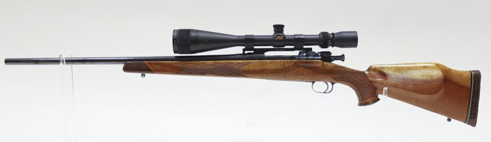 Remington Model 03-A3 .30-06 Cal. Bolt Action Rife: U.S. Remington Model 03-A3 bolt-action rifle in .30-06 Springfield. The rifle is in very nice condition and has a 23" barrel. Comes with BSA Platinum scope and pistol grip stock. SN: 3366582. FFL requ