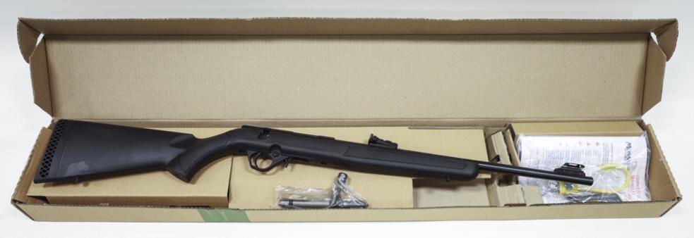 Mossberg 802 Plinkster 22 LR Bolt Action Rifle NIB: New in box Mossberg International Model 802 Plinkster bolt action rifle in .22 long rifle. The new unfired rifle comes in the original box with manual & lock. Barrel measures 18" long. SN: HVC4612502.