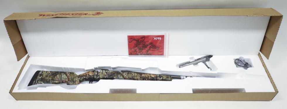 Winchester Hunter XPR Bolt Action 350 Legend Rifle: New in box Winchester Hunter XPR bolt-action rifle in 350 Legend. The new unfired camo rifle comes in the original box with manual and lock. Barrel measures 20" long. SN: PT07819YZ357. FFL required fo