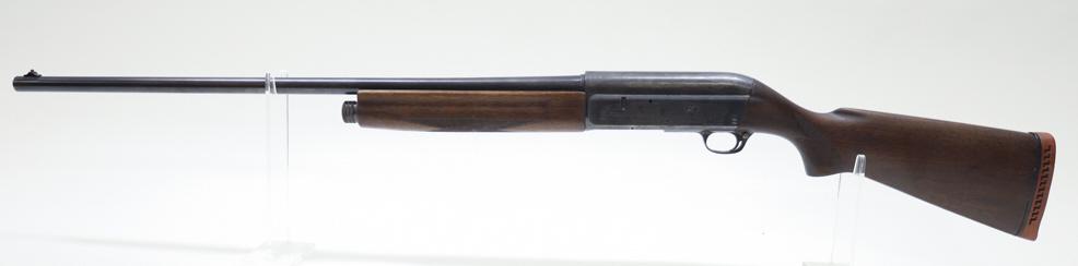 Savage Model 755A 16 Ga. Semi-Automatic Shotgun: Savage Model 755A semi-automatic shotgun in 16 gauge. The shotgun is in good condition with use and age wear and has a 28" barrel. SN: 551085. FFL required for transfer. (89-7)
