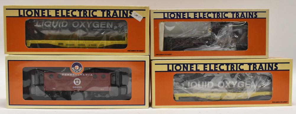 Lionel Cars #19709, 16368, 36659, & 16368 (1 of 6)