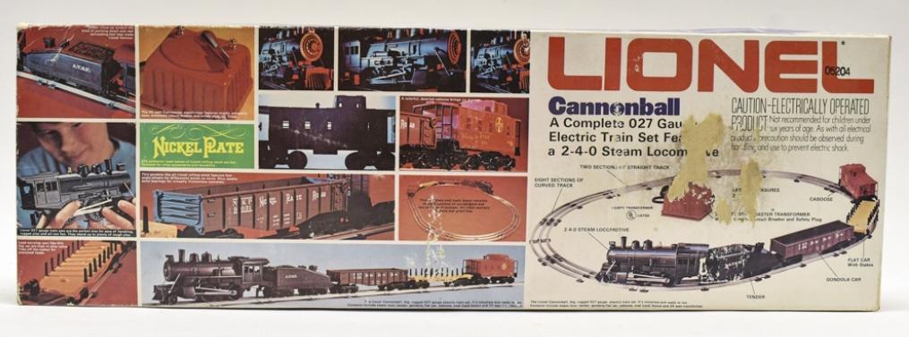 Lionel Cannonball No 1381 Nickel Plate Train Set (1 of 6)