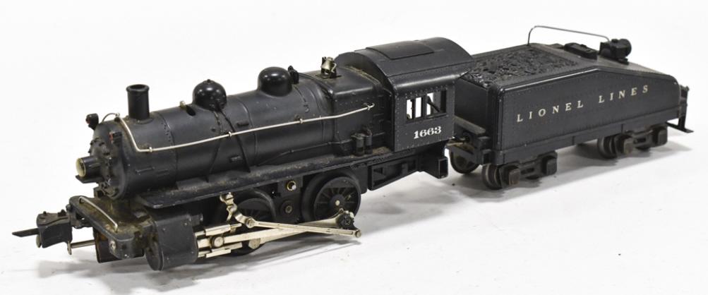 Lionel #1663 Engine & #2201T Lionel Lines Tender (1 of 10)