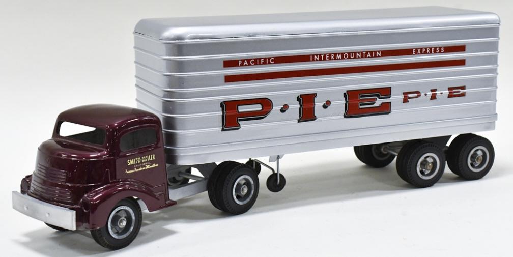 Restored Smith Miller GMC Truck w/ PIE Trailer (1 of 8)