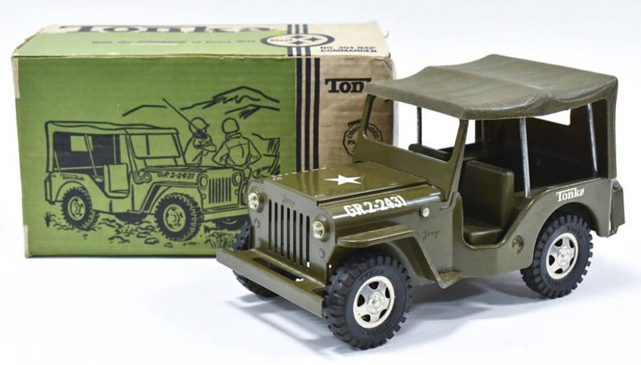 Tonka Military Jeep Commander No. 304 In The Box