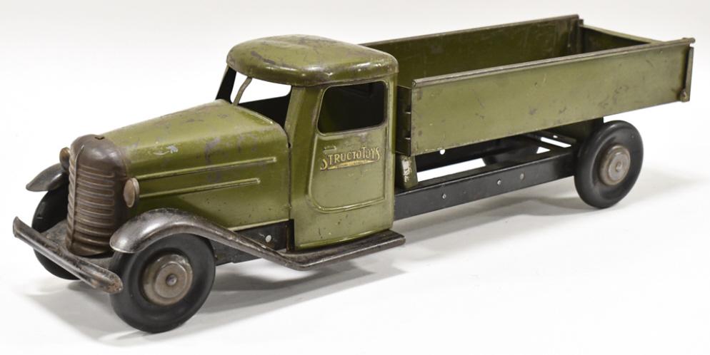 Original Structo Toys Diamond T Army Truck (1 of 8)